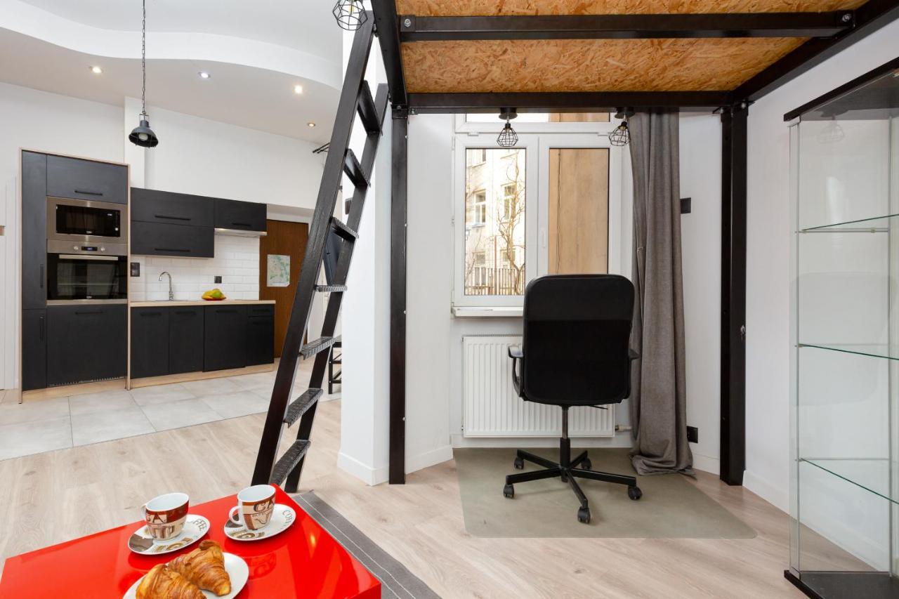 Downtown Studio Apartment Poznanska By Renters Warschau Exterior foto